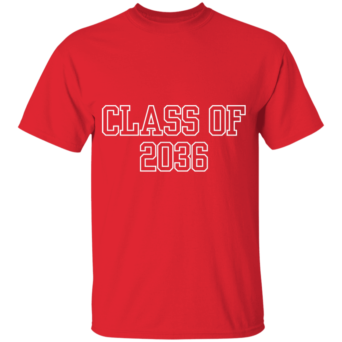 Class of 2036 Kindergarten T-shirt