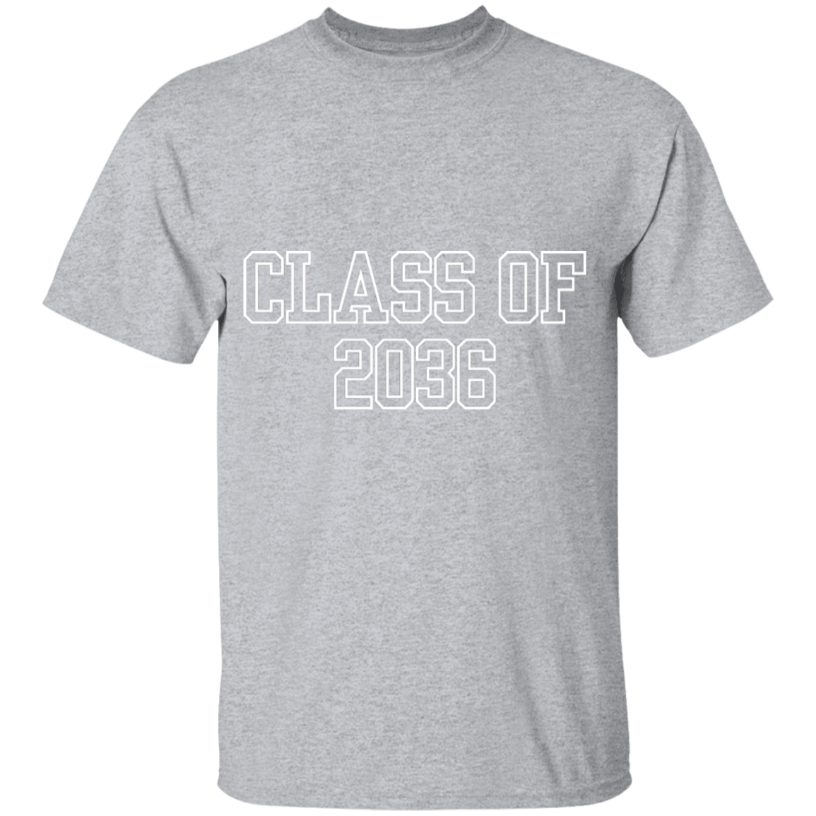 Class of 2036 Kindergarten T-shirt