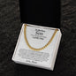 To My Son | Proud of You | Cuban Link Necklace
