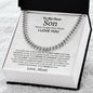 To My Son | Proud of You | Cuban Link Necklace