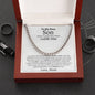 To My Son | Proud of You | Cuban Link Necklace
