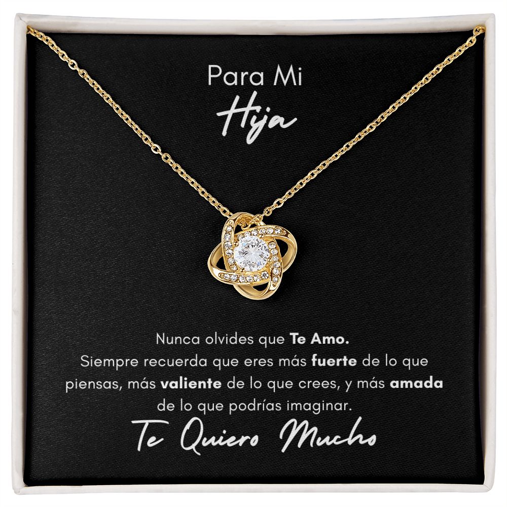 Para Mi Hija | Love Knot Necklace