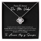 Amor de mi Vida | Love Knot Necklace Gift