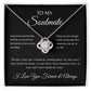 To My Soulmate | Love Knot Necklace