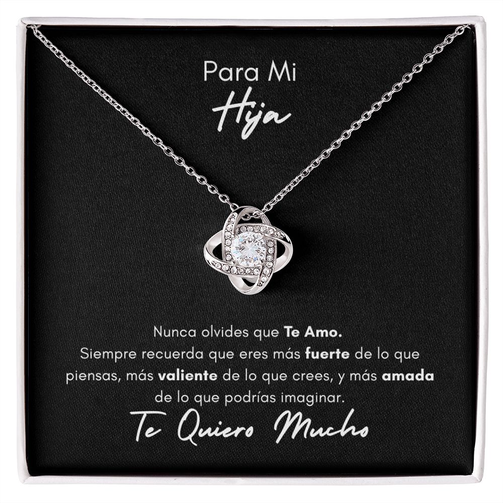 Para Mi Hija | Love Knot Necklace