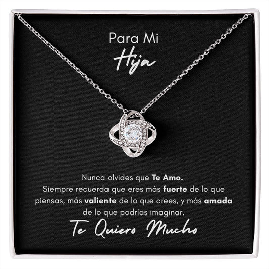 Para Mi Hija | Love Knot Necklace