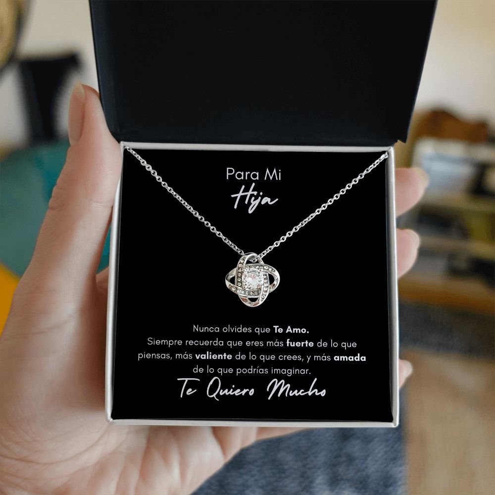 Para Mi Hija | Love Knot Necklace