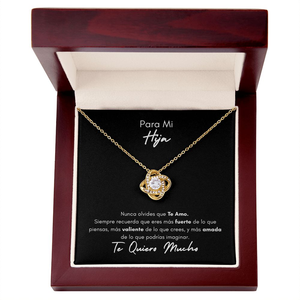 Para Mi Hija | Love Knot Necklace