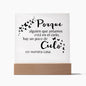 Un poco de Cielo | Acrylic Plaque | Remembrance Gift